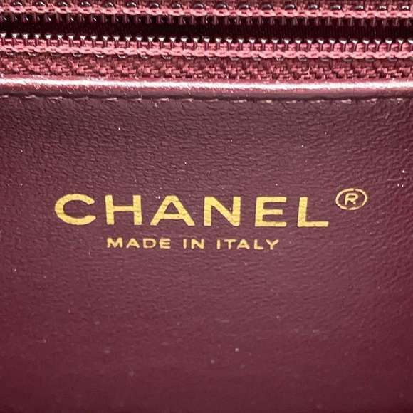 Chanel Shoulder Beauty Leather Flap Lock Bag Coco Mark White